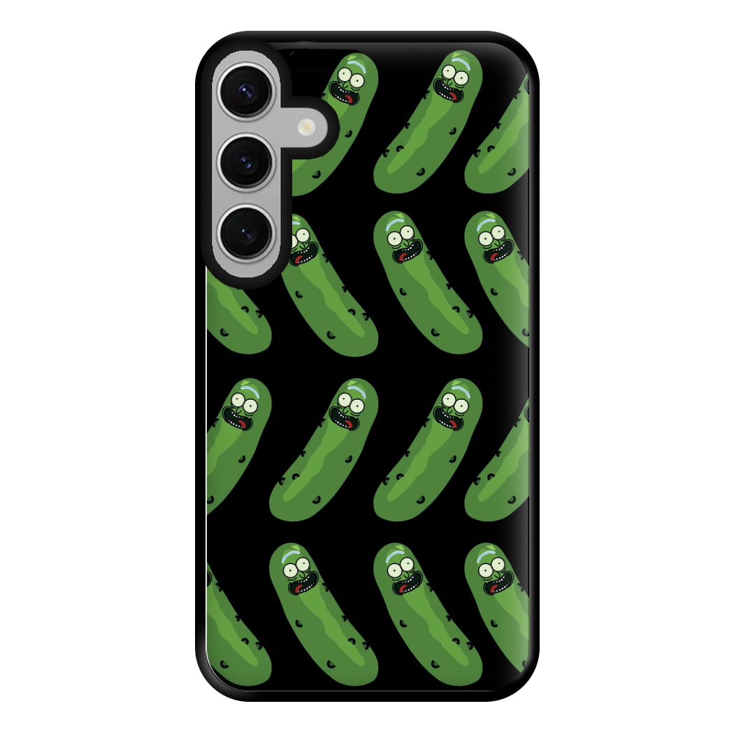 Pickle Rick Pattern - RAM Phone Case for Galaxy S24FE