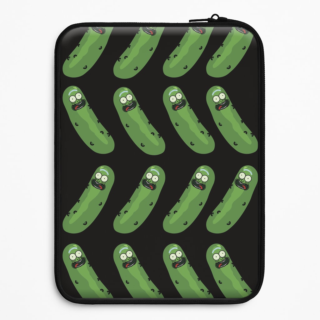 Pickle Rick Pattern - RAM Laptop Sleeve