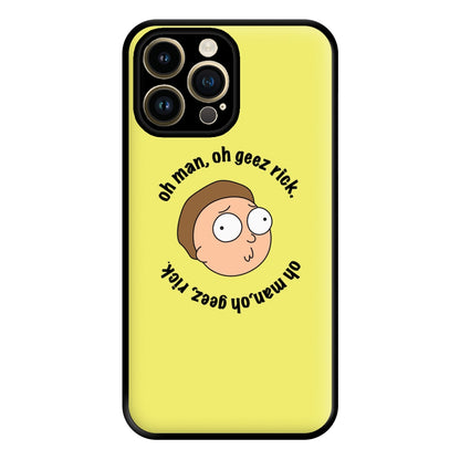 Oh man, oh geez Rick - RAM Phone Case for iPhone 14 Pro Max