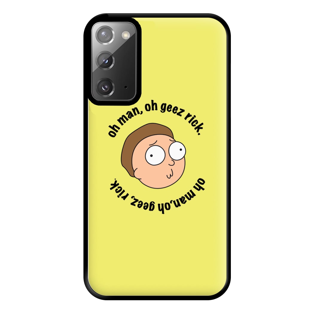 Oh man, oh geez Rick - RAM Phone Case for Galaxy Note 20 Ultra