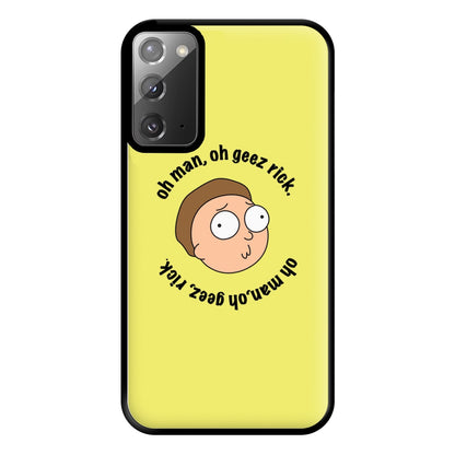 Oh man, oh geez Rick - RAM Phone Case for Galaxy Note 20 Ultra