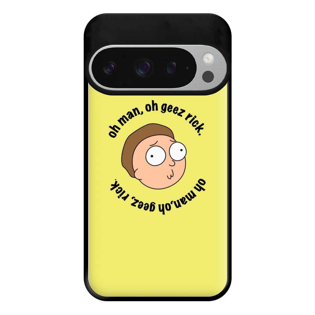 Oh man, oh geez Rick - RAM Phone Case for Google Pixel 9 Pro XL