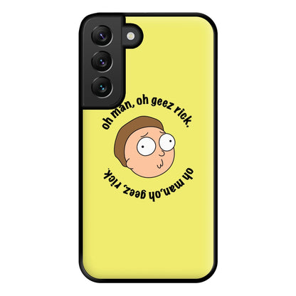 Oh man, oh geez Rick - RAM Phone Case for Galaxy S22 Plus