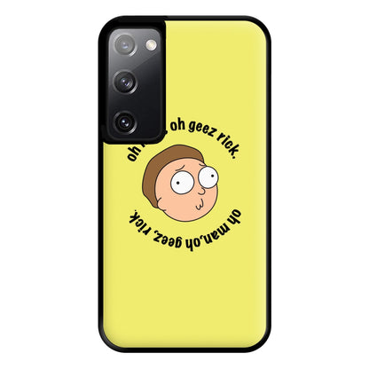 Oh man, oh geez Rick - RAM Phone Case for Galaxy S20