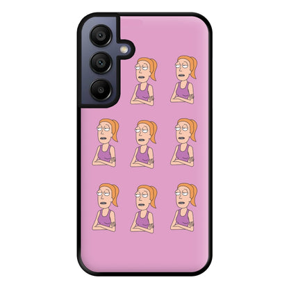 Summer Pattern - RAM Phone Case for Galaxy A15