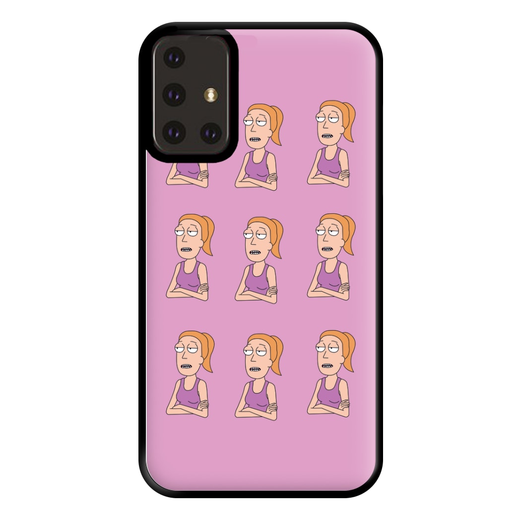 Summer Pattern - RAM Phone Case for Galaxy A71