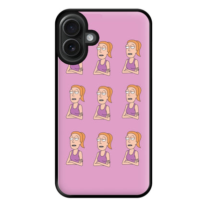 Summer Pattern - RAM Phone Case for iPhone 16 Plus