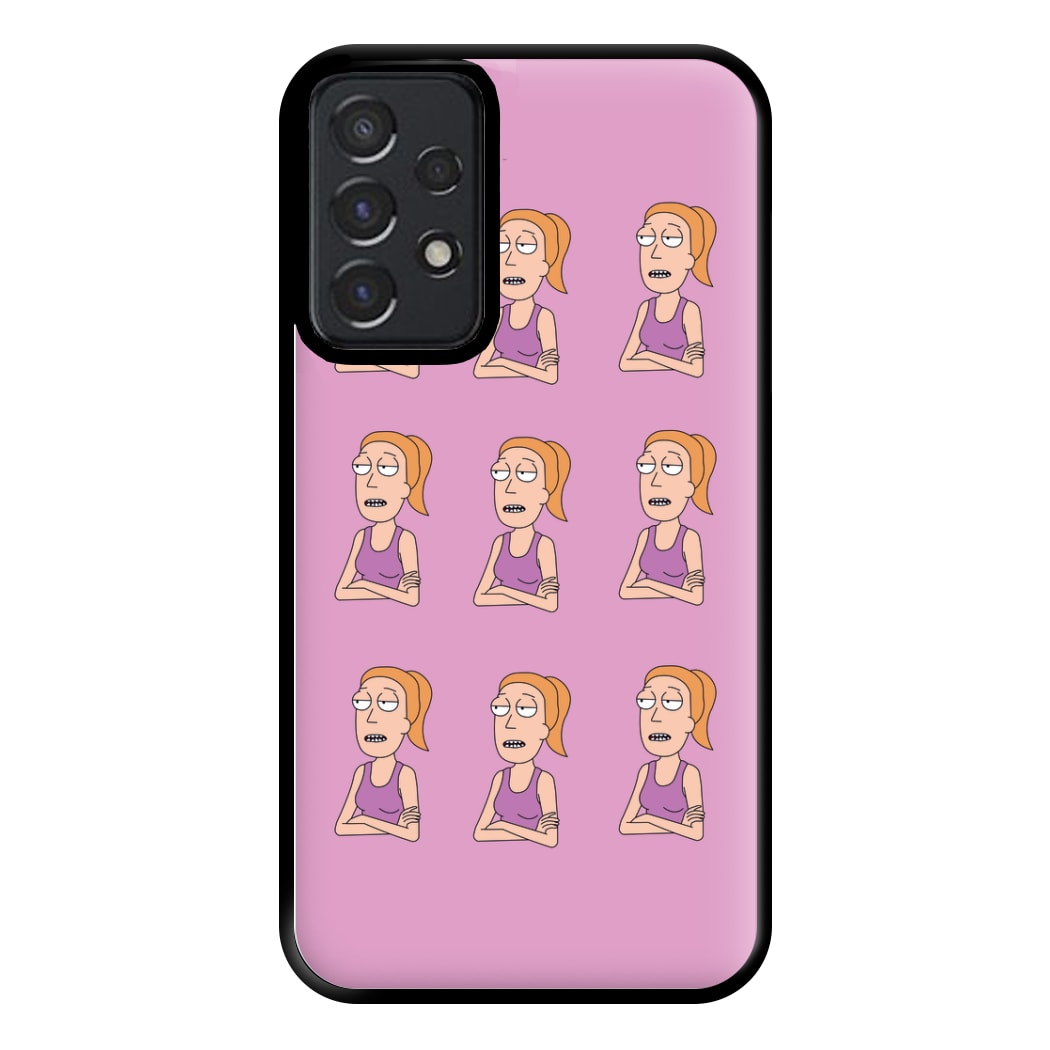 Summer Pattern - RAM Phone Case for Galaxy A52 / A52s