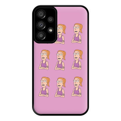 Summer Pattern - RAM Phone Case for Galaxy A33