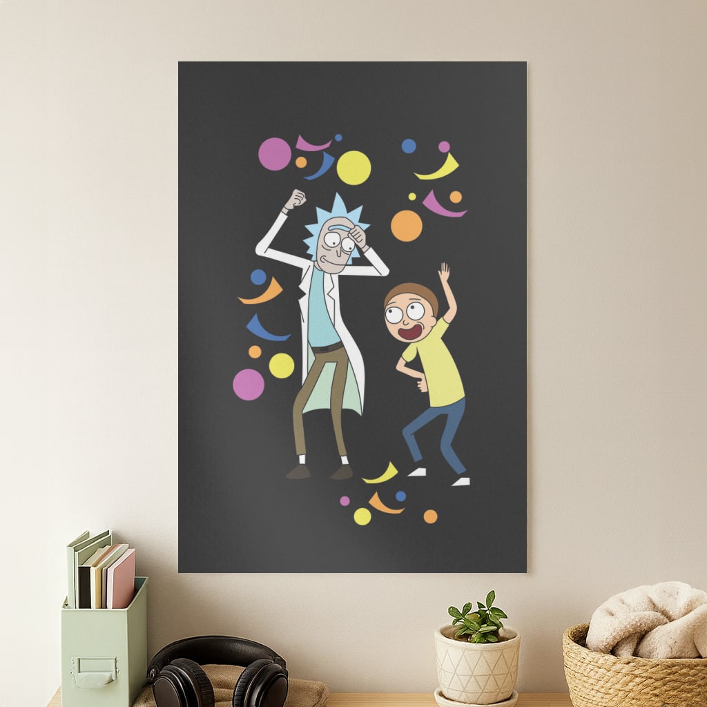 R&M Dancing Poster