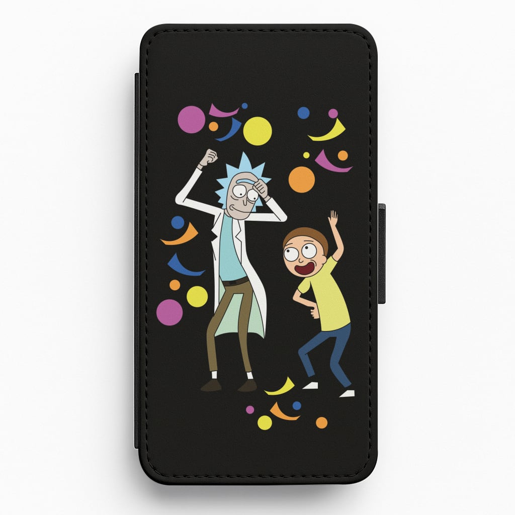 R&M Dancing Flip / Wallet Phone Case