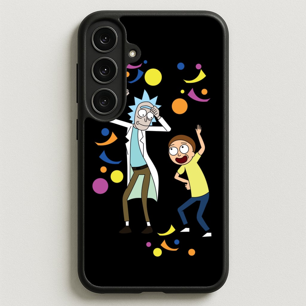 R&M Dancing Phone Case for Galaxy S25FE