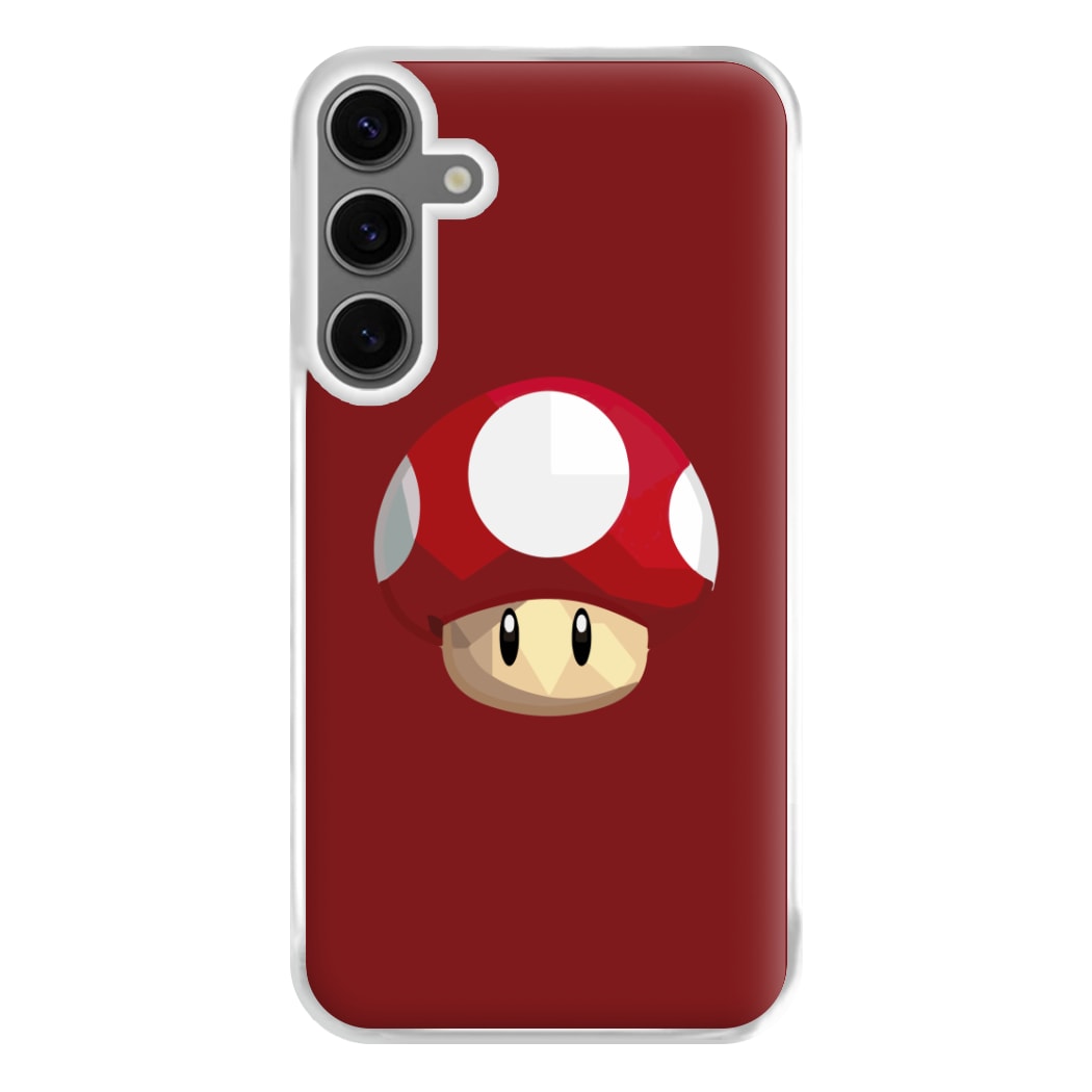 Toad - Mario Phone Case for Galaxy S24FE