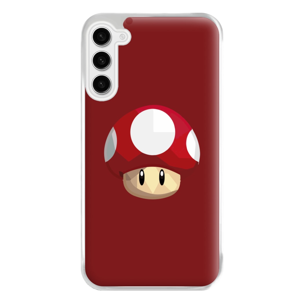 Toad - Mario Phone Case for Galaxy S23FE