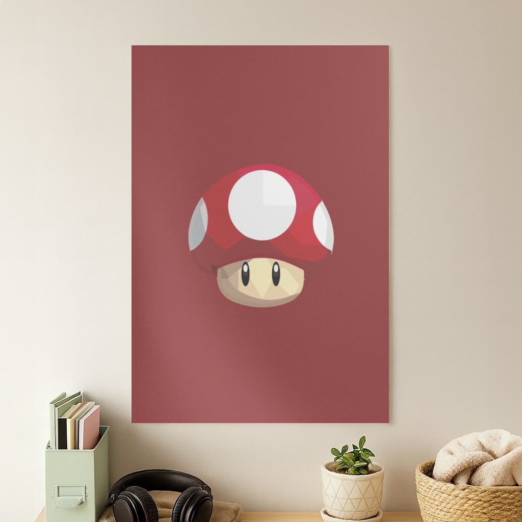 Toad - Mario Poster