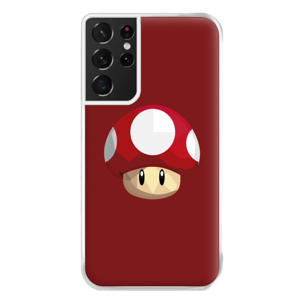 Toad - Mario Phone Case for Galaxy S21 Ultra