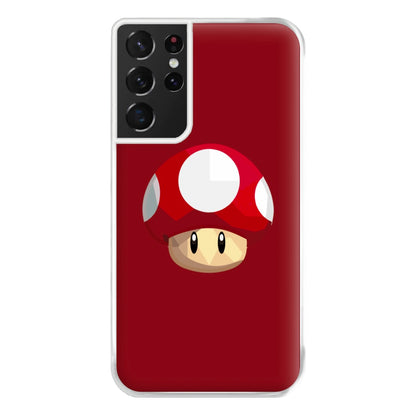 Toad - Mario Phone Case for Galaxy S21 Ultra