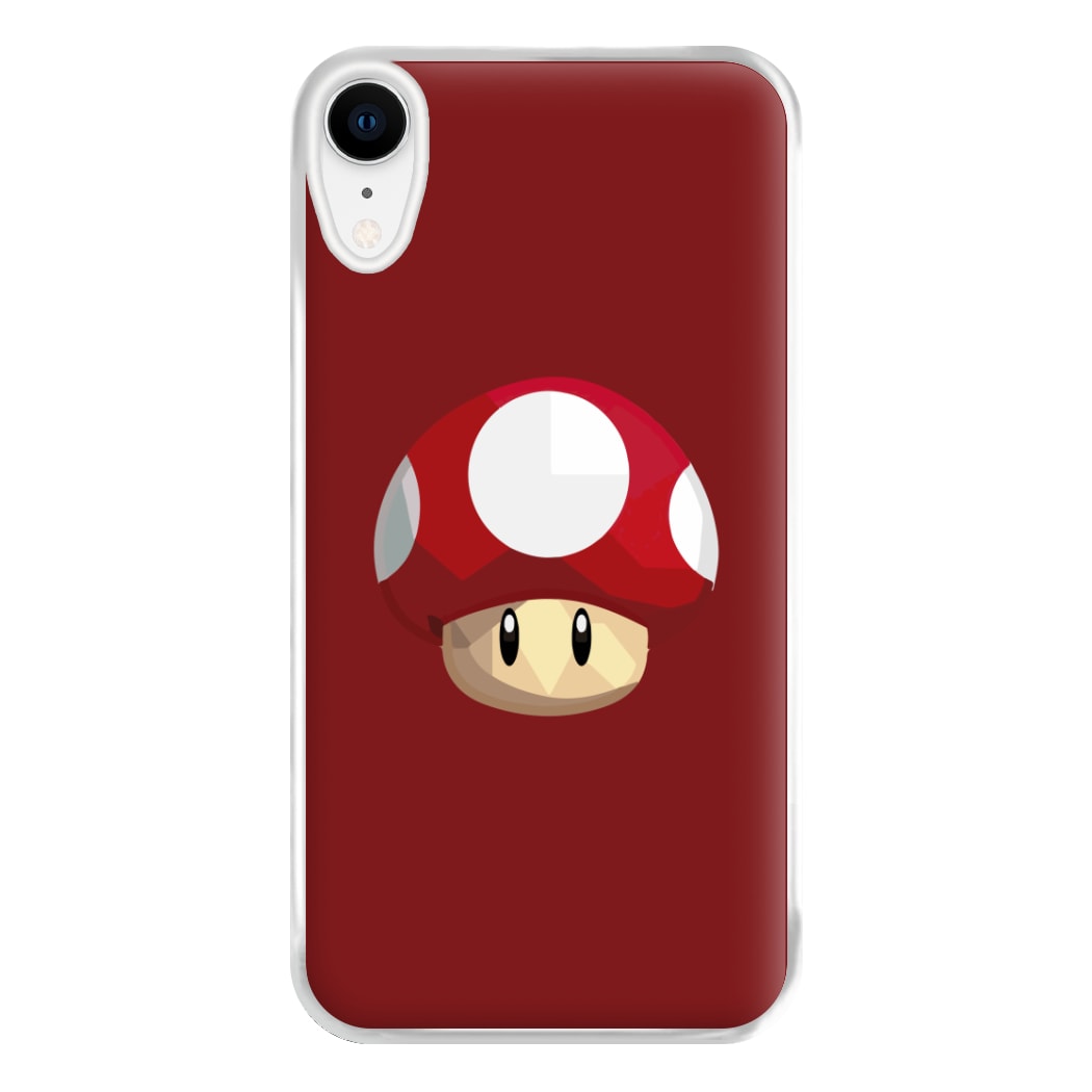 Toad - Mario Phone Case for iPhone XR