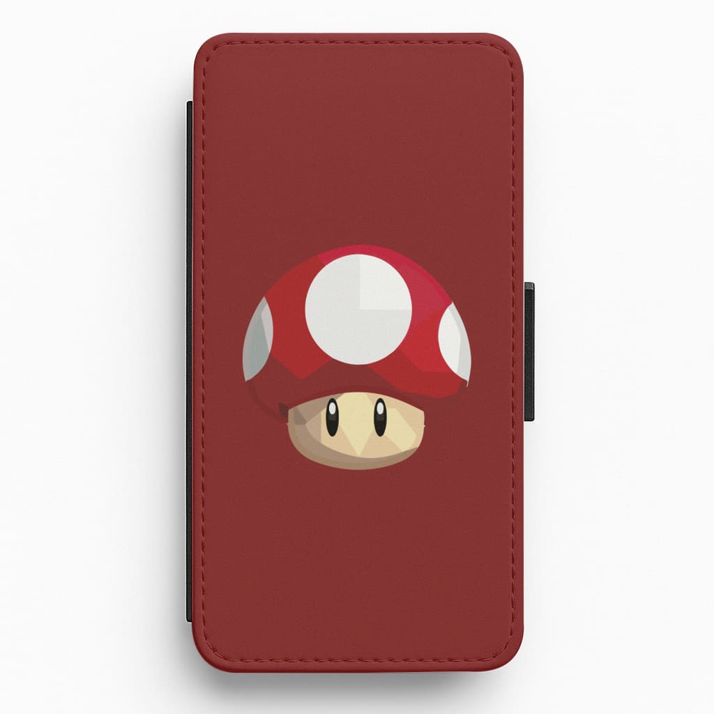 Toad - Mario Flip / Wallet Phone Case