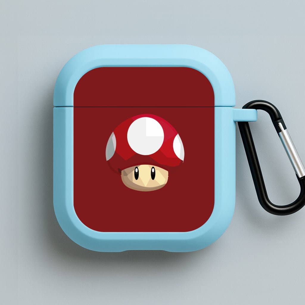 Toad - Mario Blue AirPods Case