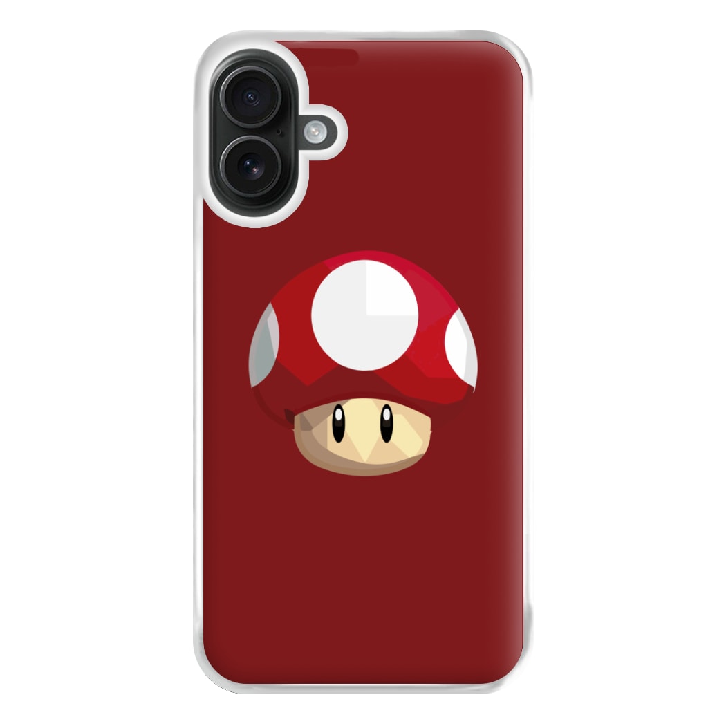 Toad - Mario Phone Case for iPhone 16 Plus