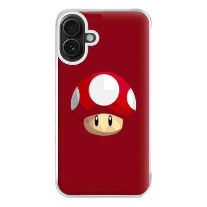 Toad - Mario Phone Case for iPhone 16 Plus