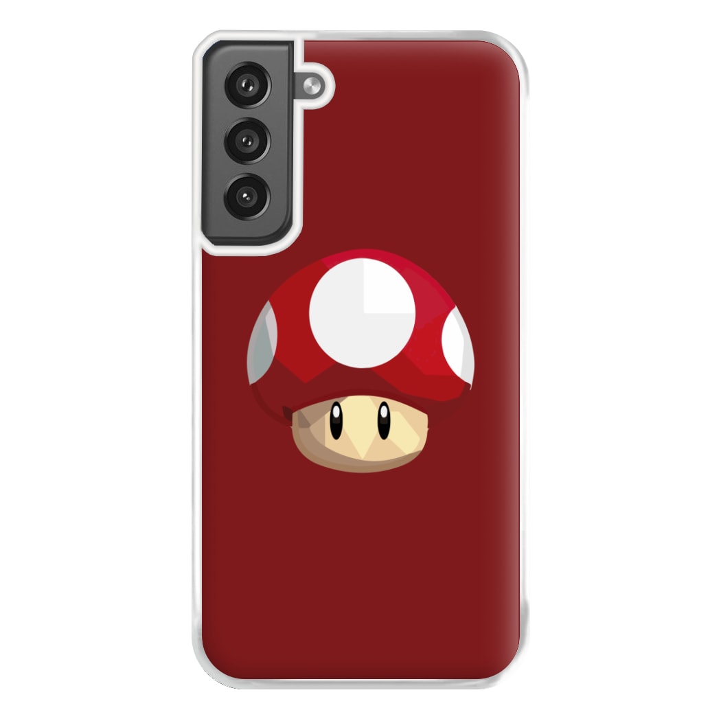 Toad - Mario Phone Case for Galaxy S21FE