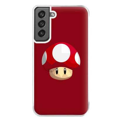 Toad - Mario Phone Case for Galaxy S21FE