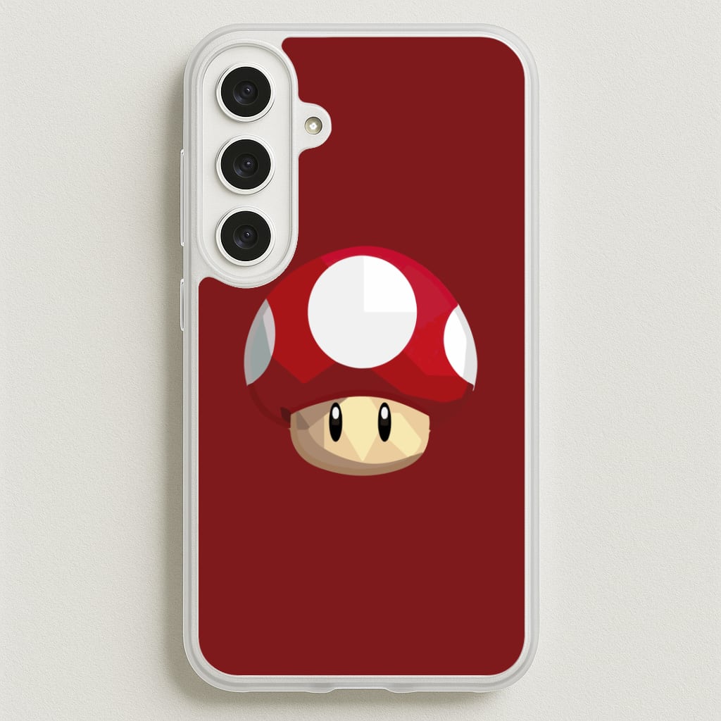 Toad - Mario Phone Case for Galaxy S25FE