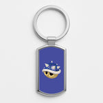 Spiny Shell - Mario Silver Keyring