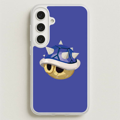 Spiny Shell - Mario Phone Case for Galaxy S25FE