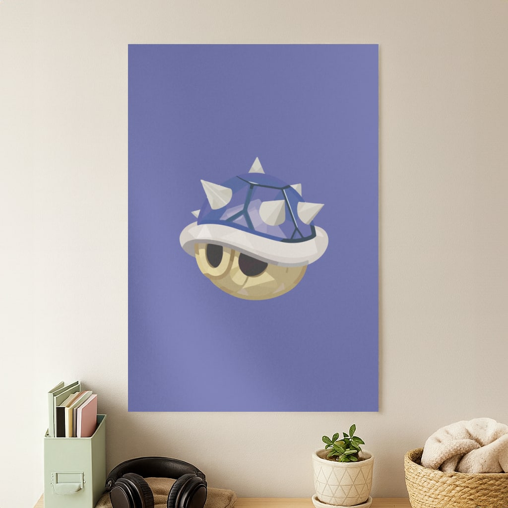 Spiny Shell - Mario Poster