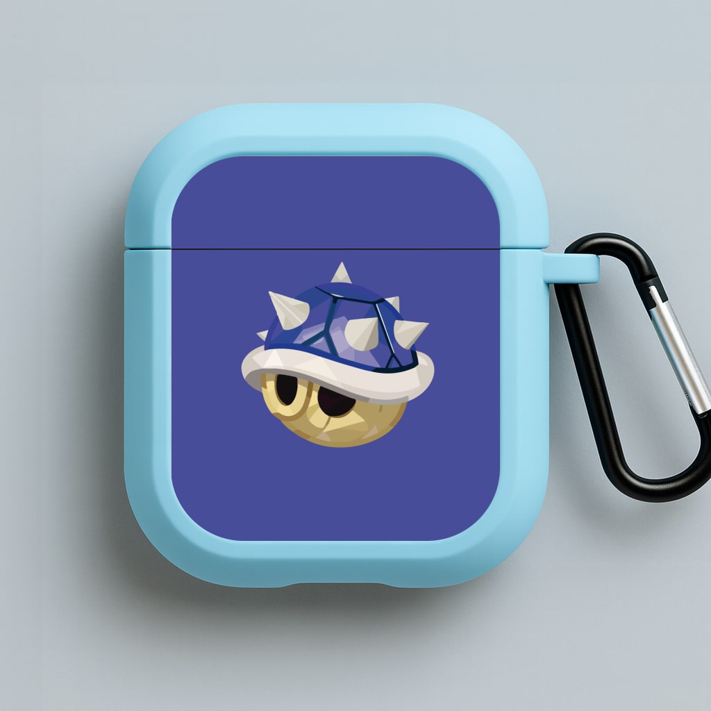 Spiny Shell - Mario Blue AirPods Case