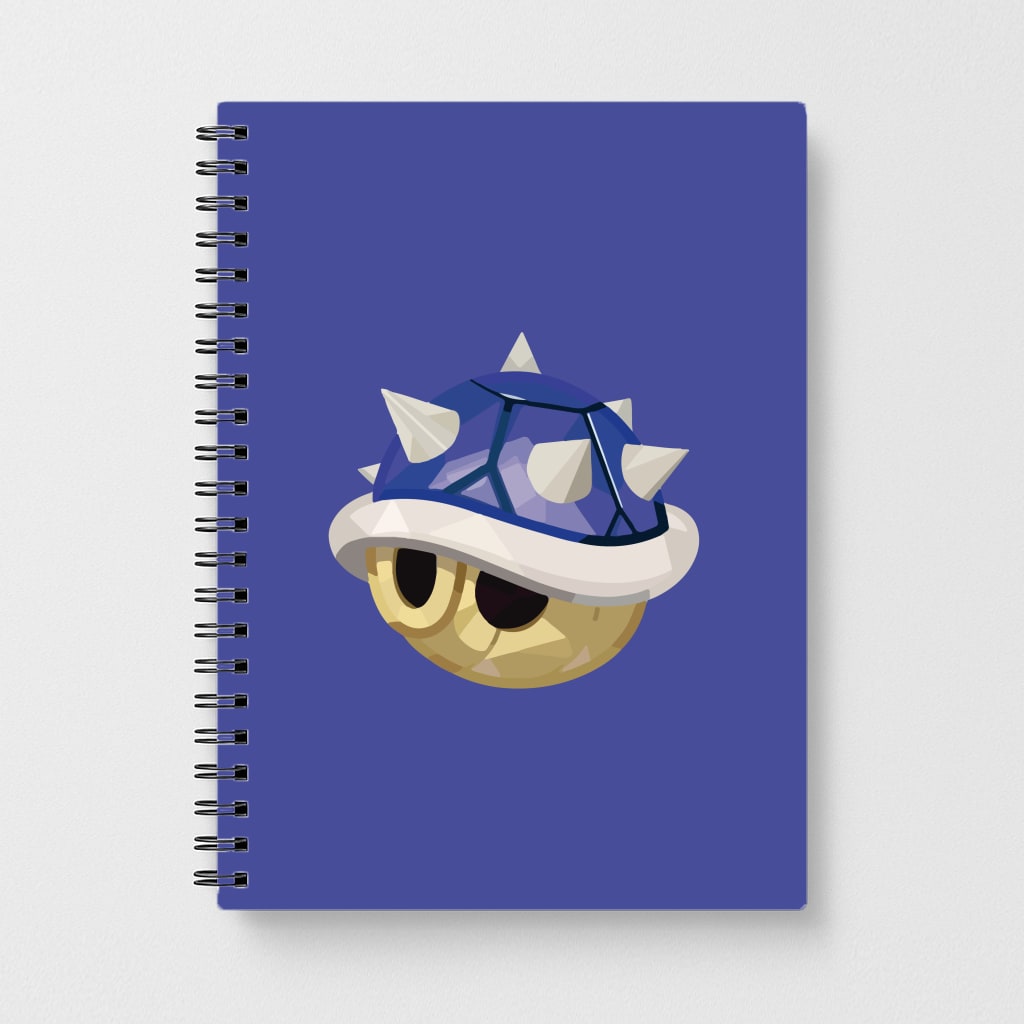 Spiny Shell - Mario Notebook