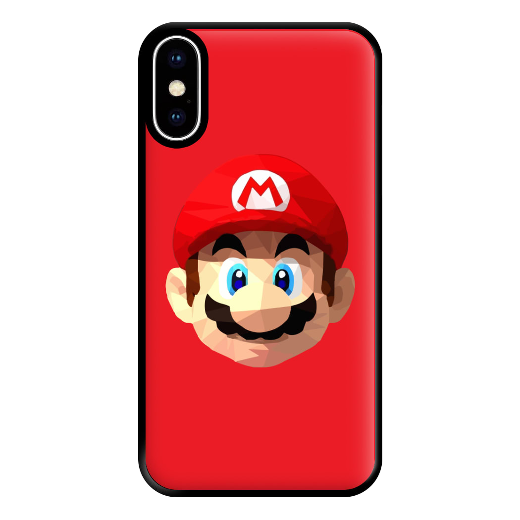 Mario Face - Mario Phone Case for iPhone XS Max