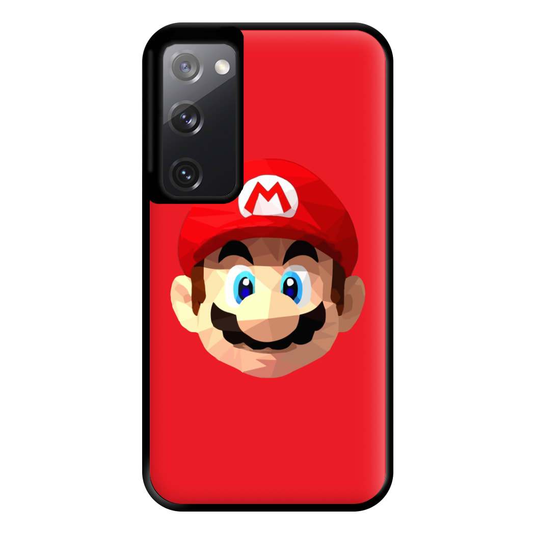 Mario Face - Mario Phone Case for Galaxy S20FE