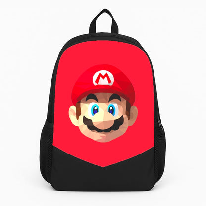 Mario Face - Mario Large Backpack