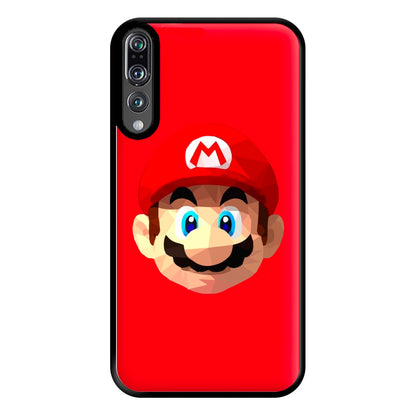 Mario Face - Mario Phone Case for Huawei P20 Pro