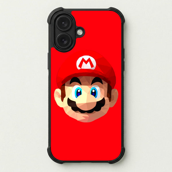 Mario Face - Mario Phone Case — Bumper case
