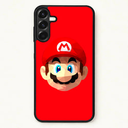 Mario Face - Mario Phone Case for Galaxy A37