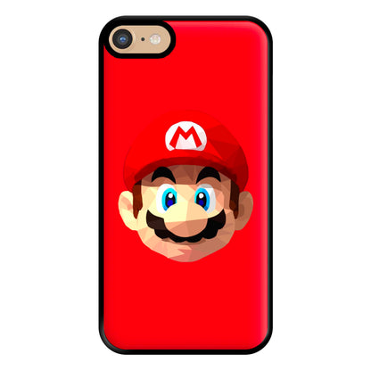 Mario Face - Mario Phone Case for iPhone 6 / 7 / 8 / SE