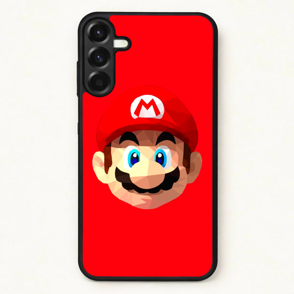 Mario Face - Mario Phone Case for Galaxy A57
