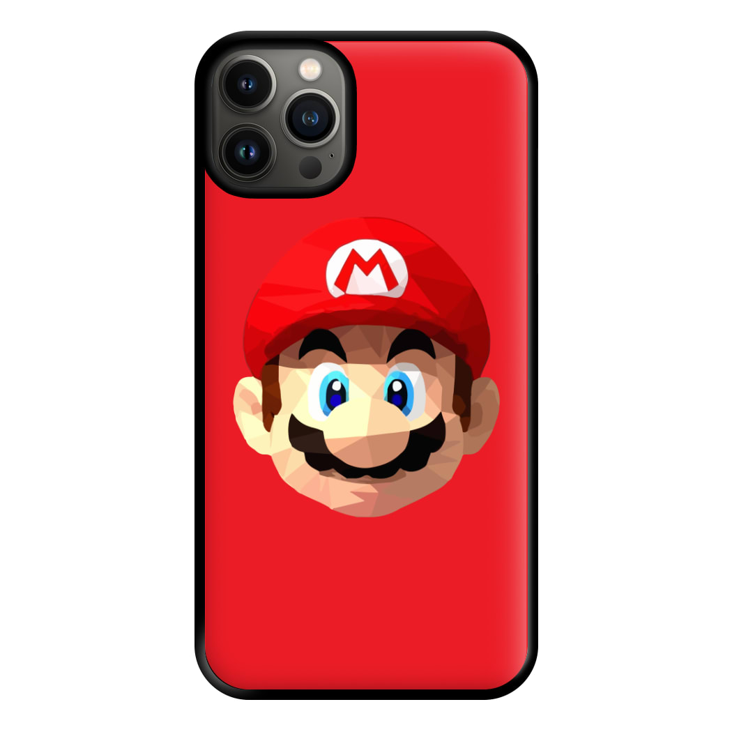 Mario Face - Mario Phone Case for iPhone 13