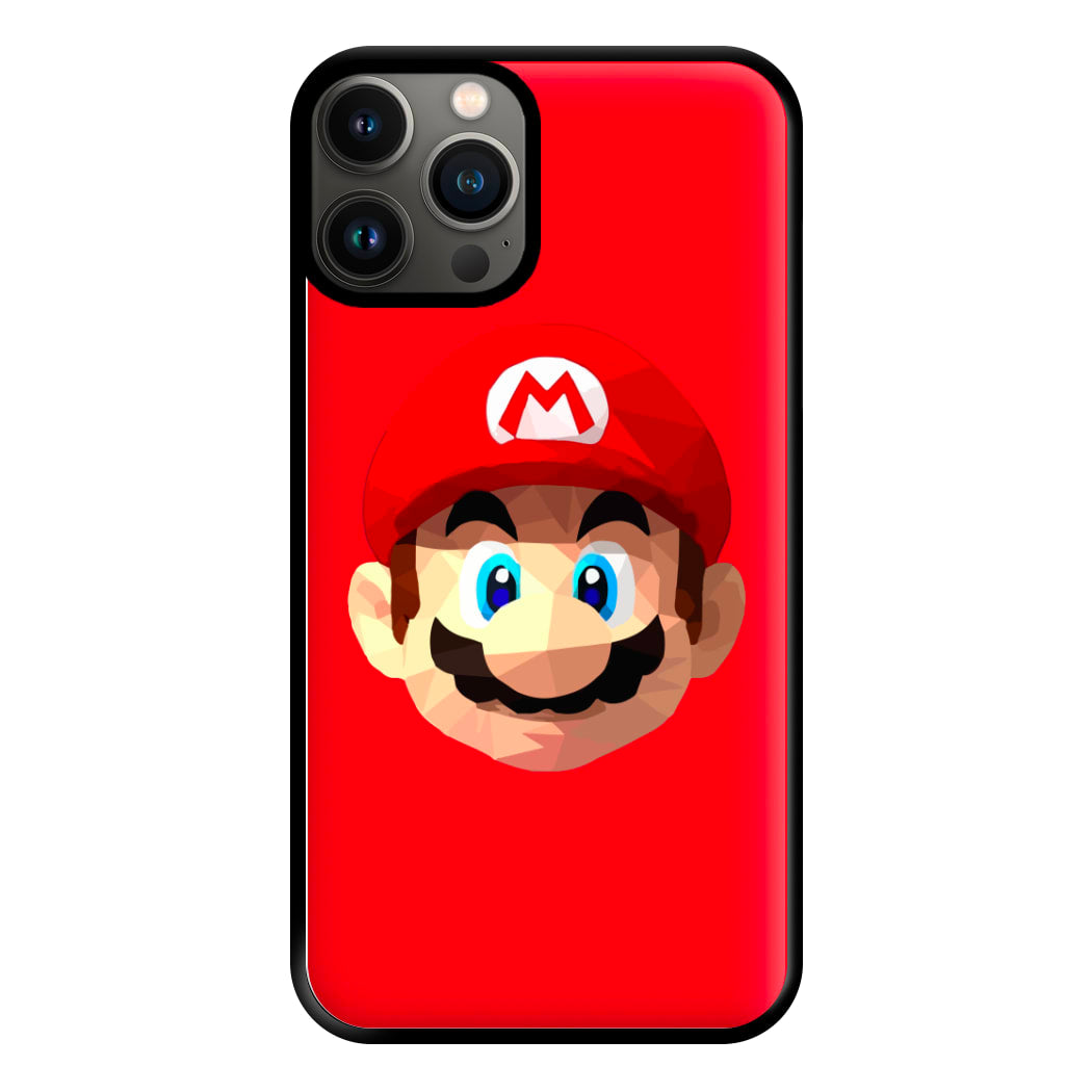 Mario Face - Mario Phone Case for iPhone 13 Pro Max