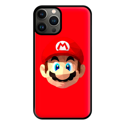 Mario Face - Mario Phone Case for iPhone 13 Pro Max