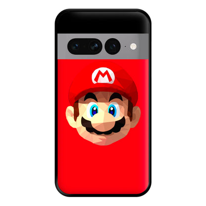 Mario Face - Mario Phone Case for Google Pixel 7 Pro