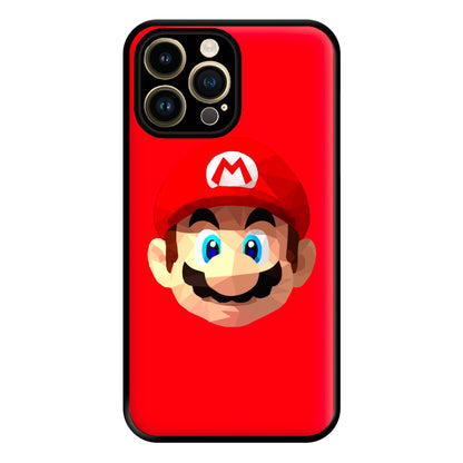 Mario Face - Mario Phone Case for iPhone 14 Pro Max