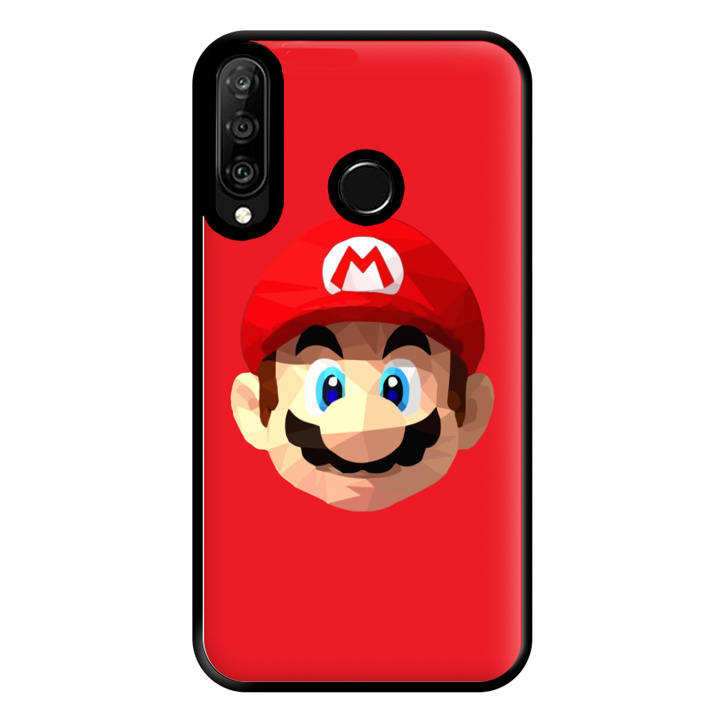 Mario Face - Mario Phone Case for Huawei P30 Lite