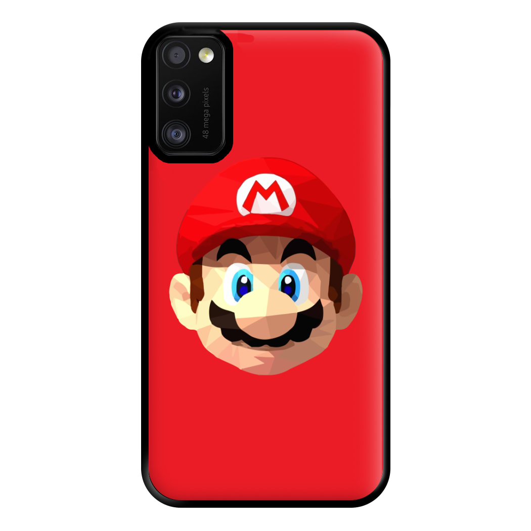 Mario Face - Mario Phone Case for Galaxy A41