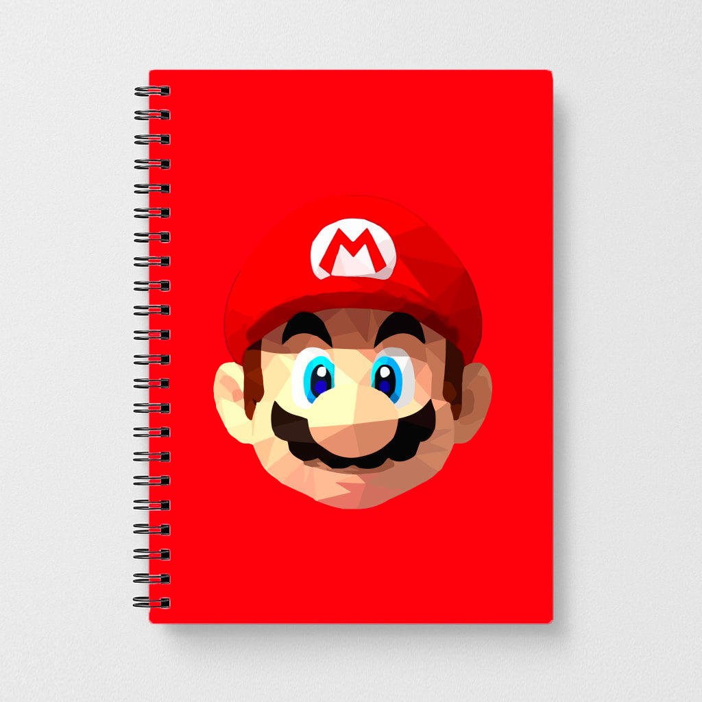 Mario Face - Mario Notebook